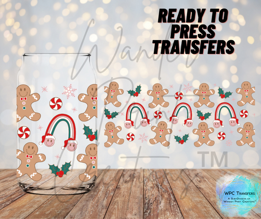 Gingerbread Joy Sublimation Transfer