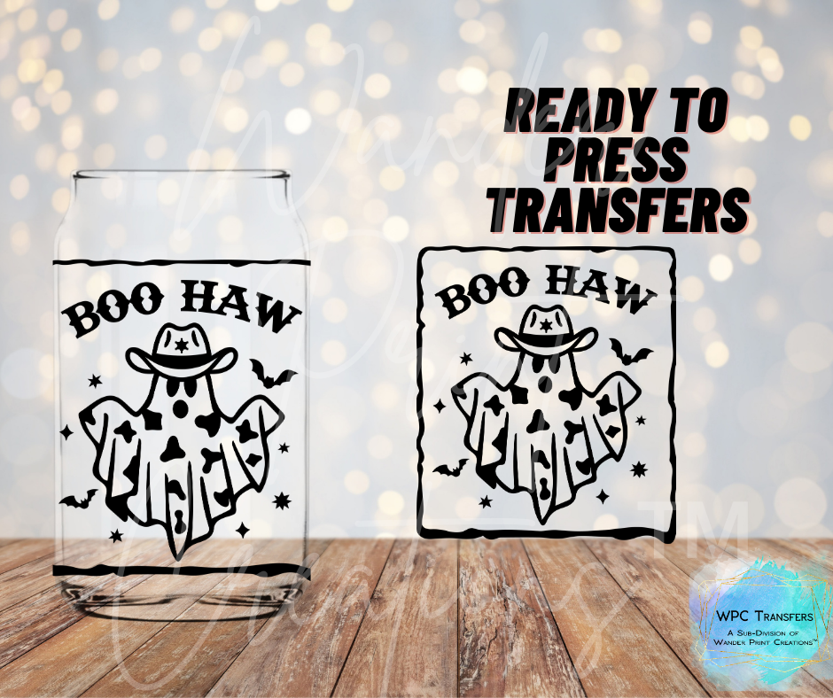 Boo Haw Sublimation Transfer