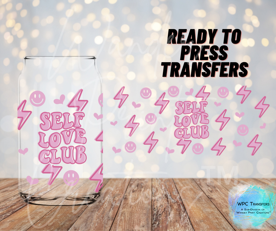 Self Love Club Sublimation Transfer