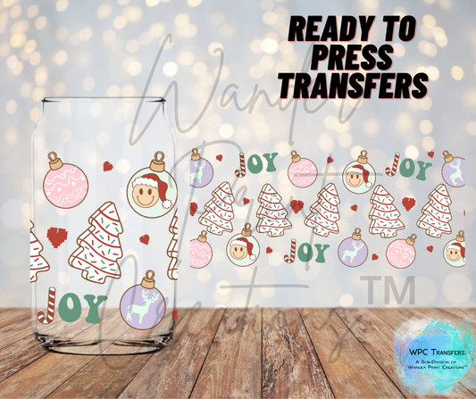 Christmas Cakes & Joy Sublimation Transfer