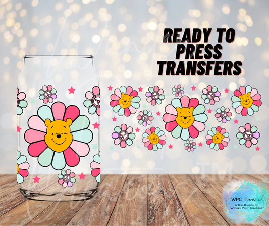 Spring Pooh Sublimation Transfer