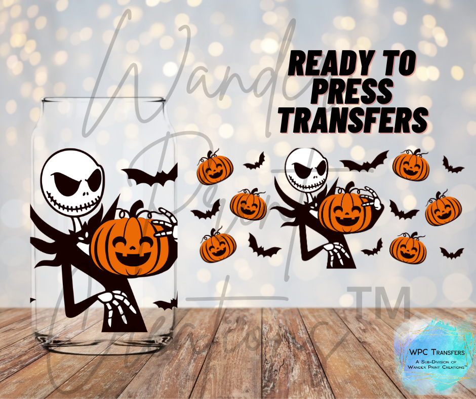 Jack and Lantern Sublimation Transfer