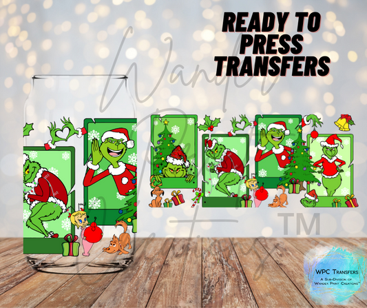 Essence Of Grinchmas Sublimation Transfer