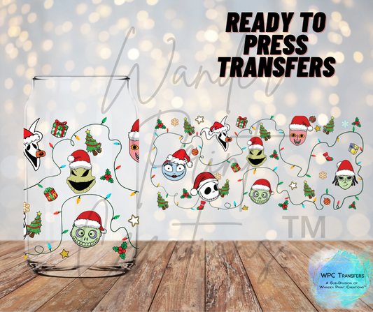 Nightmare Essence Of Christmas Sublimation Transfer