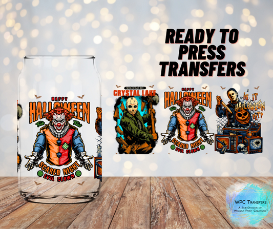 Kings Of Horror Sublimation Transfer