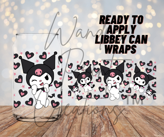 Emo Kitty Libbey Vinyl Wrap