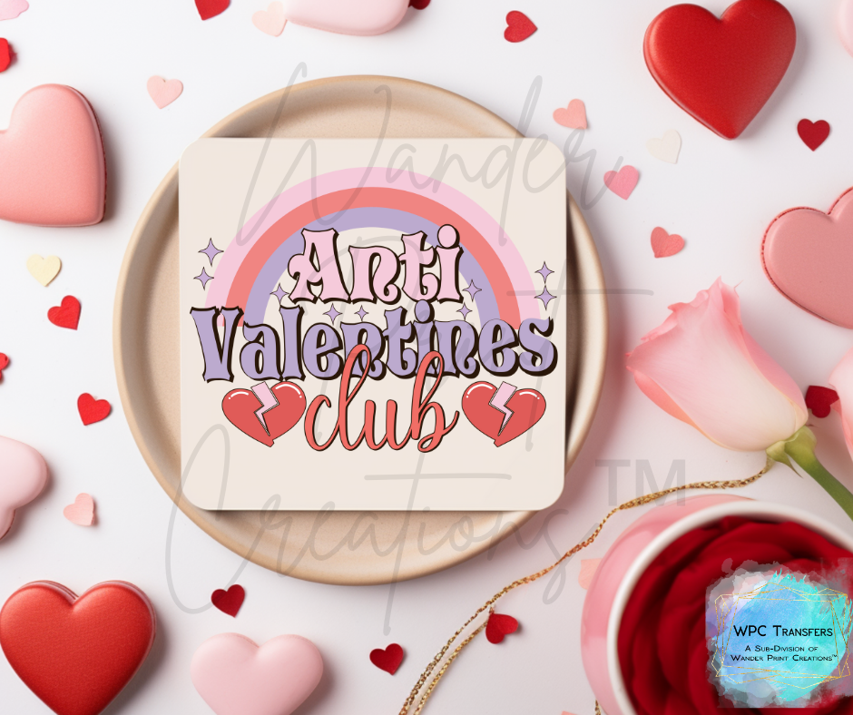 Valentine & Anti-Valentine's Coaster