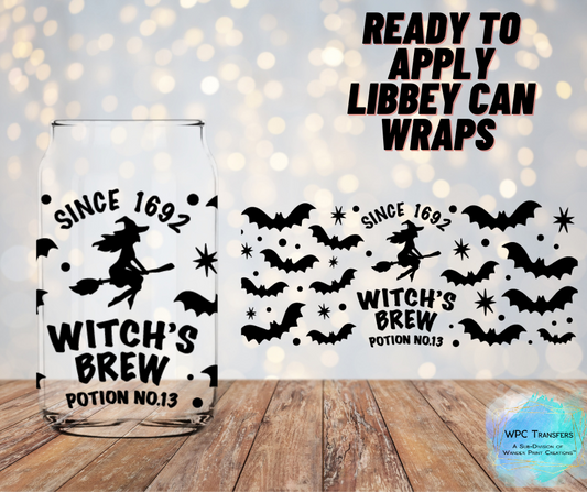 Witches Brew Libbey Vinyl Wrap