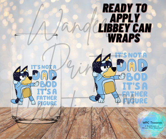 Bandit Dad Bod Libbey Vinyl Wrap