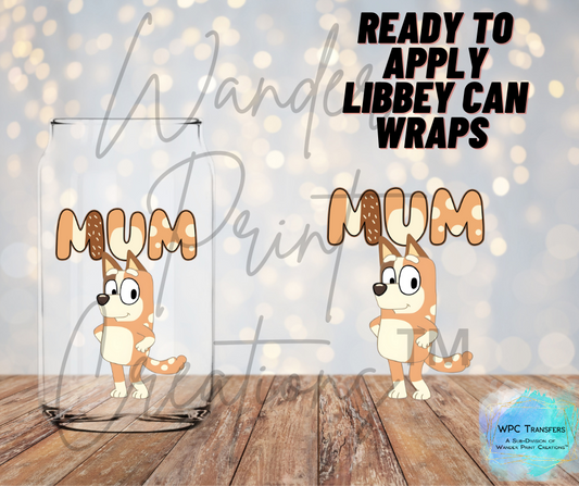 Mom Chili Libbey Vinyl Wrap