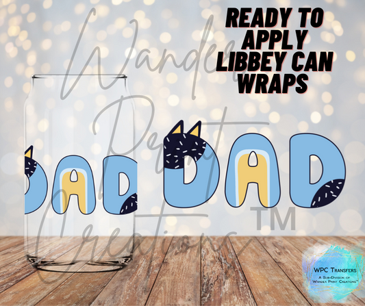 Bandit Dad Libbey Vinyl Wrap