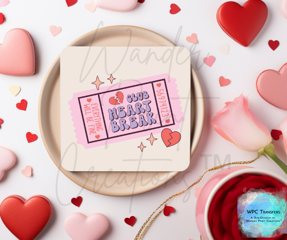 Valentine & Anti-Valentine's Coaster