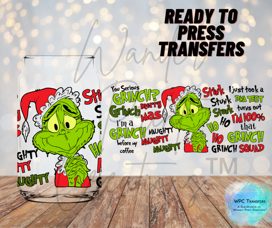 Chaos Of Grinchmas Sublimation Transfer