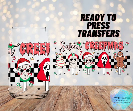 Sweet Creepmas Sublimation Transfer