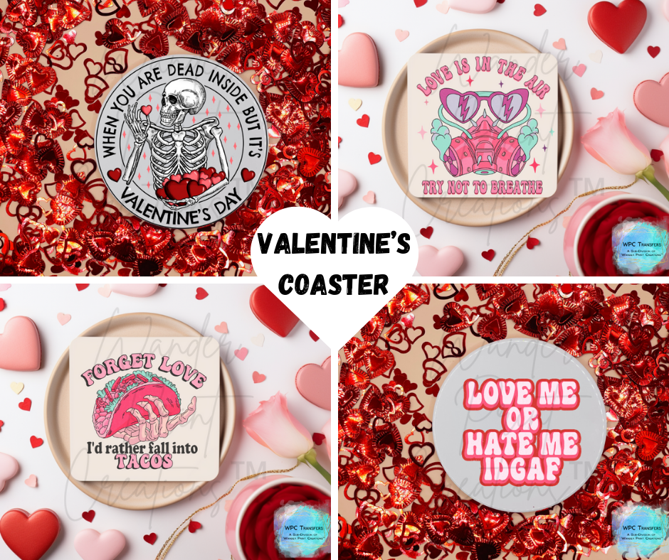 Valentine & Anti-Valentine's Coaster