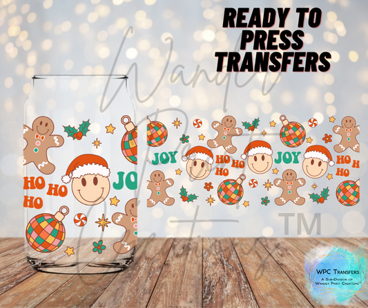 Holly Joy Sublimation Transfer