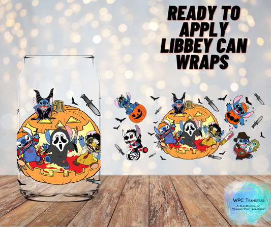 Stitch Kings Of Horror Libbey Vinyl Wrap