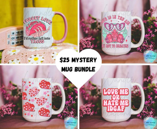 2 for $25 Mystery Valentine Mug  Bundle