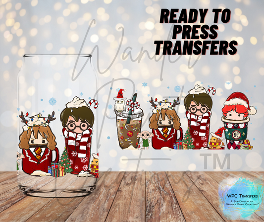 Potter Christmas Sublimation Transfer