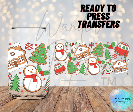 Gingerbread Christmas Sublimation Transfer