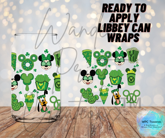 Mouse St. Patty's Libbey Vinyl Wrap