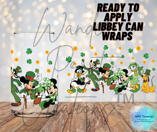 Mouse Friends Clover Libbey Vinyl Wrap