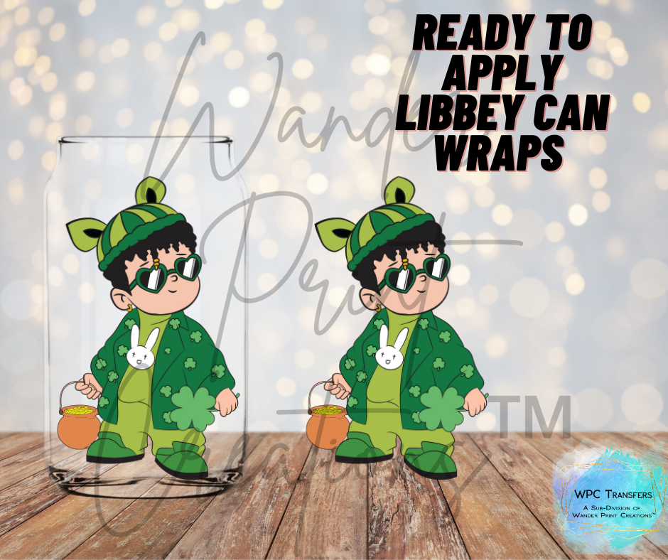 Baby Benito St Patty Libbey Vinyl Wrap