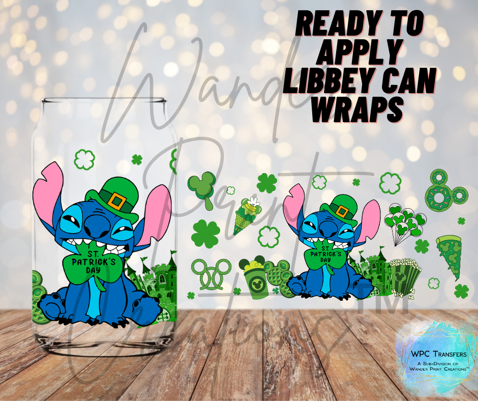 St. Patty's Stitch Libbey Vinyl Wrap