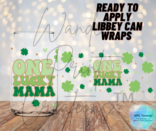 One Lucky Mama Libbey Vinyl Wrap