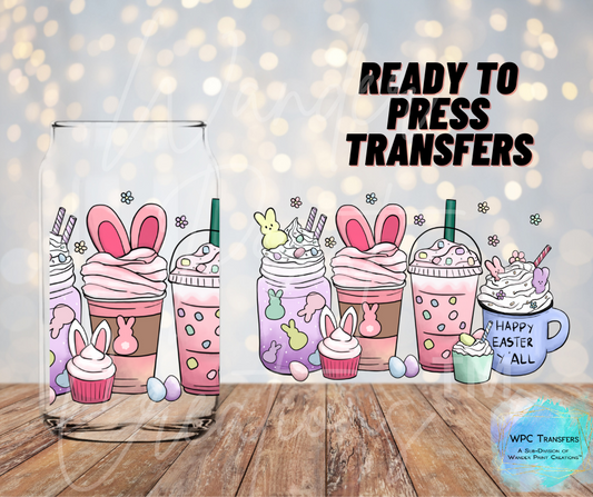 Easter Frape/ Coffee Sublimation Transfer