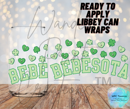 St. Patty's Bebesota Libbey Vinyl Wrap