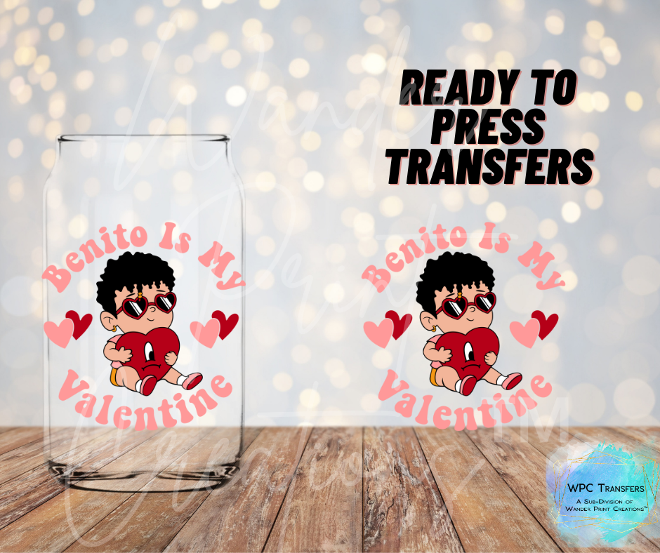 Baby Benito Sublimation Transfer