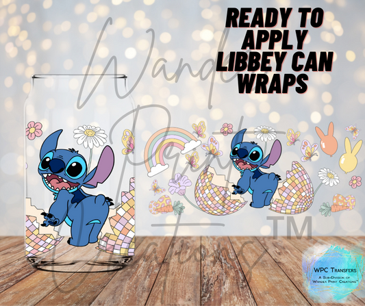 Easter Stitch  Libbey Vinyl Wrap