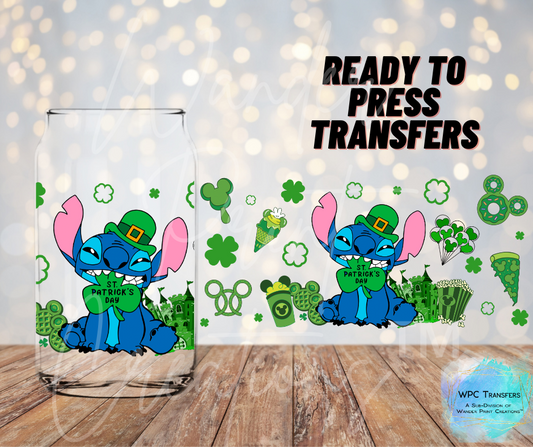 St. Patty's Stitch Sublimation Transfer