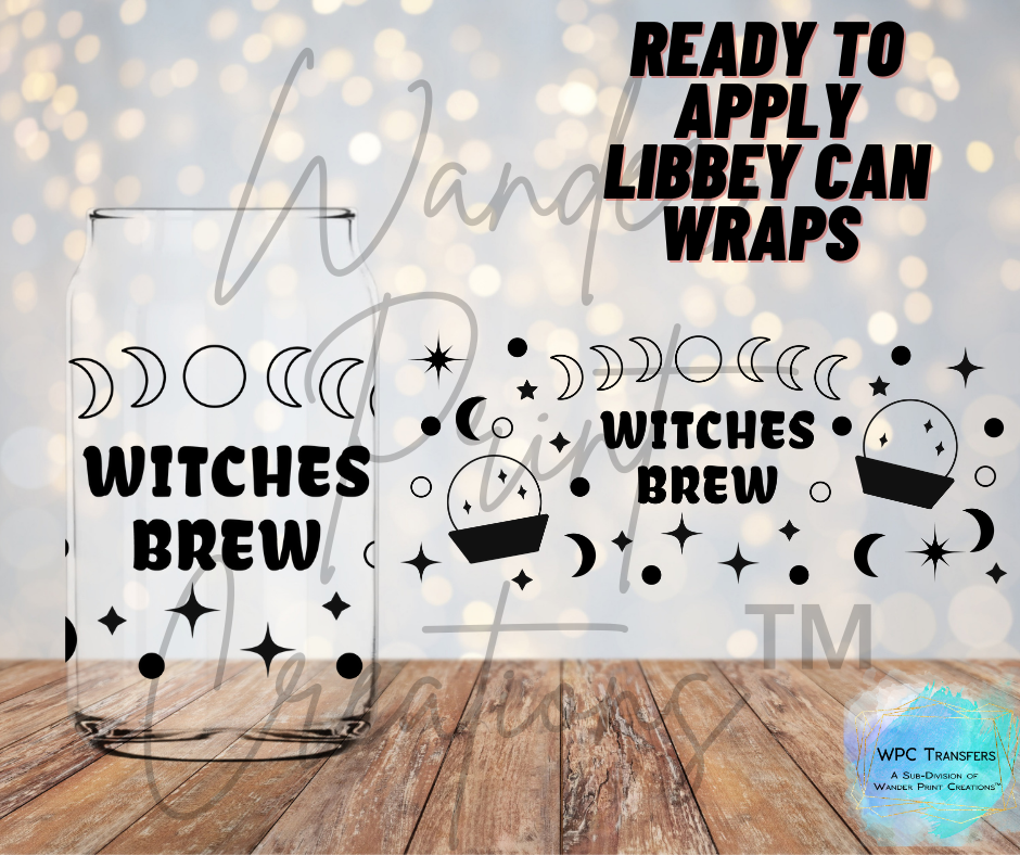 Witched Brew Libbey Vinyl Wrap