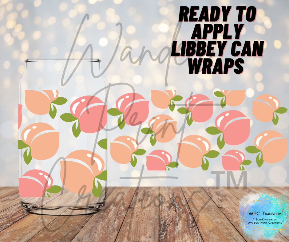 Peach Libbey Vinyl Wrap