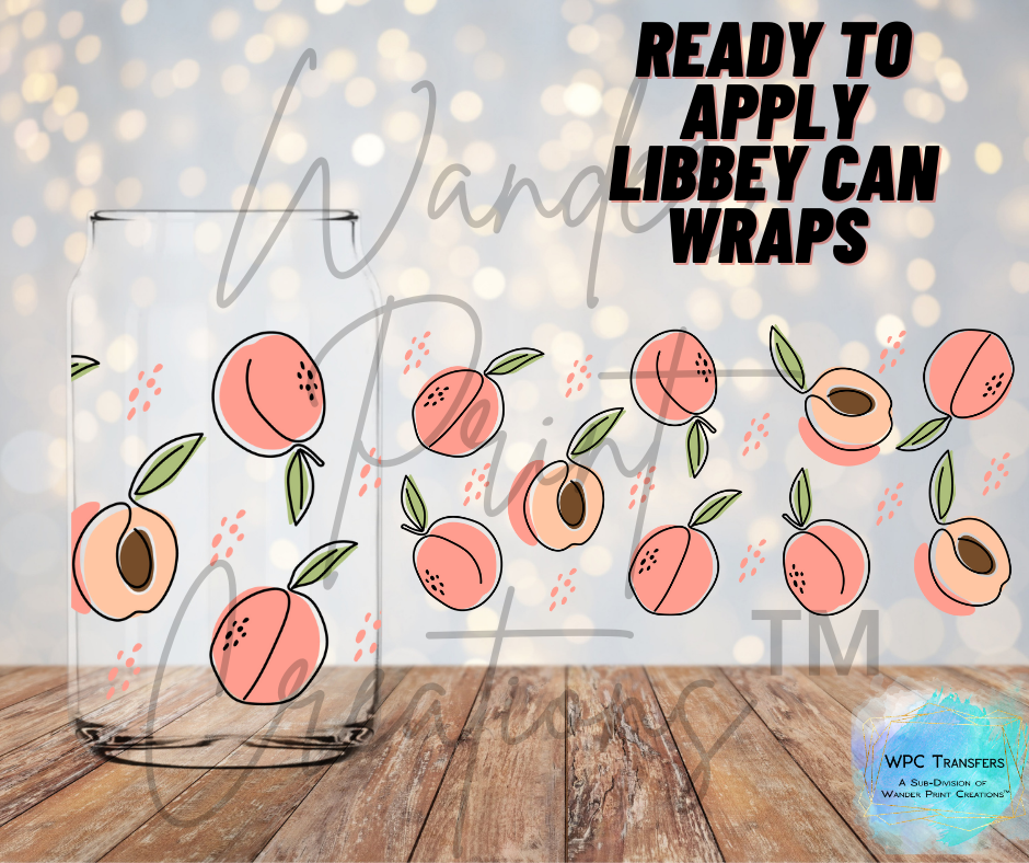 Peach Pit Libbey Vinyl Wrap