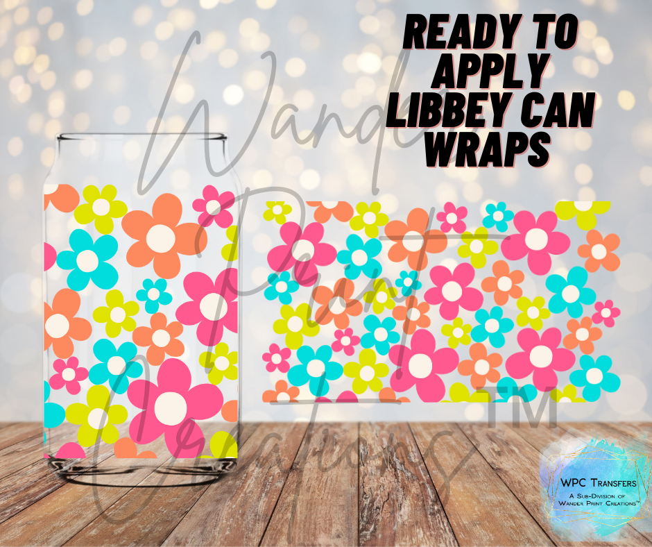 Summer Flora Libbey Vinyl Wrap