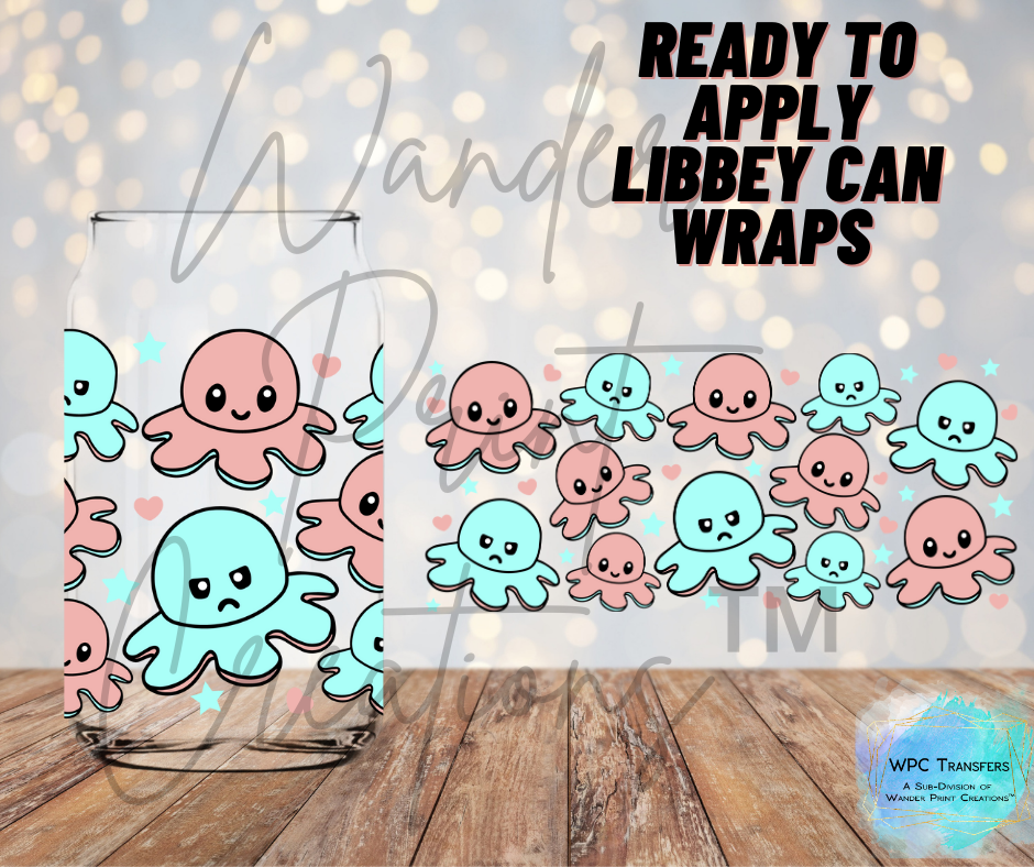 Emotion Octopus Libbey Vinyl Wrap