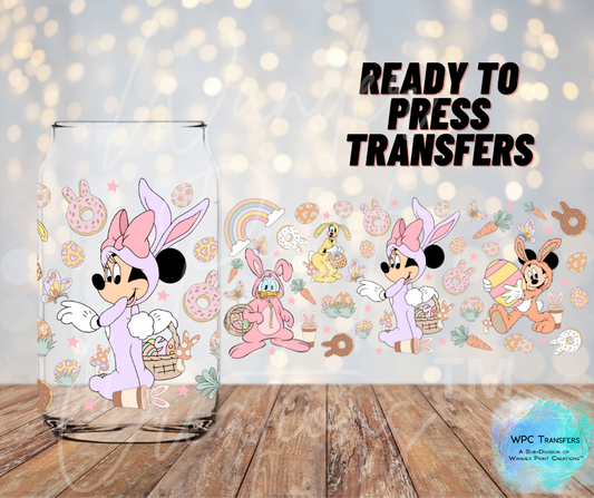 Mouse Friends Easter Sublimation Transfer