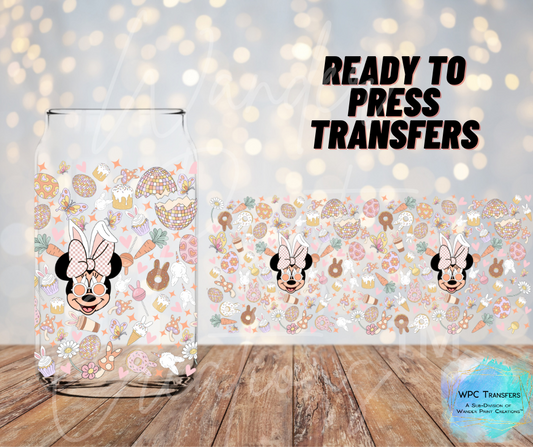 Easter Mouse Sublimation Transfer