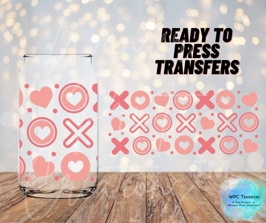 XOXO Valentines Sublimation Transfer