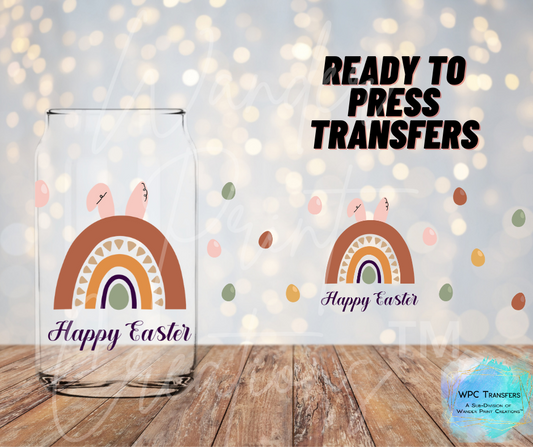 Earth Tone Easter Sublimation Transfer