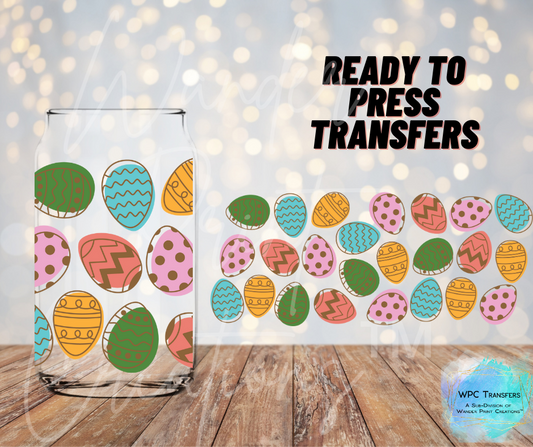 Earth Tone Easter Sublimation Transfer