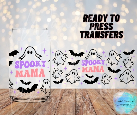 Spooky Mama  Sublimation Transfer