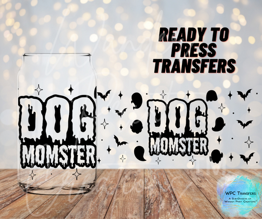 Dog Momster Sublimation Transfer