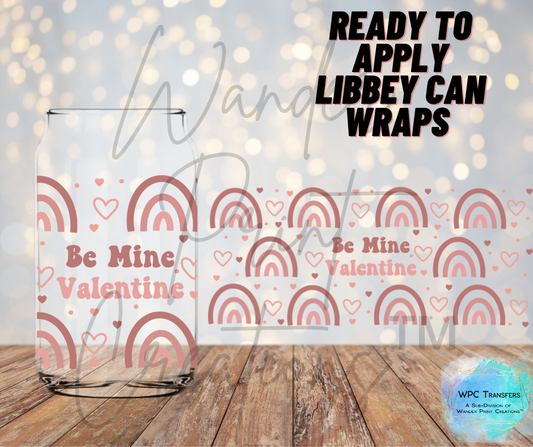 Be Mine Valentine Libbey Vinyl Wrap