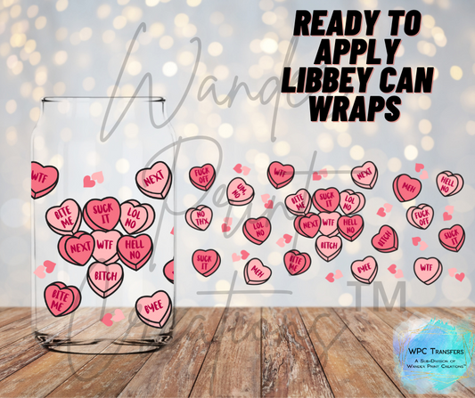 Anti Valentines Libbey Vinyl Wrap