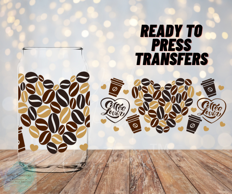 Coffee Lover Sublimation Transfer