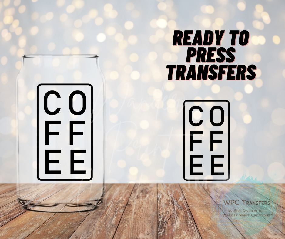 Coffee Sublimation Transfer